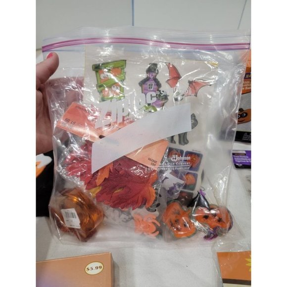 Halloween Party Lot Foam Crafts Stickers Decorations Pumpkin Deocrating Kits and - Picture 9 of 10